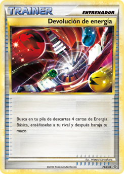 Carta Devolución de energía