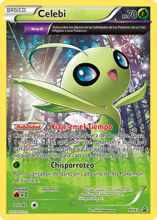 Celebi (XY Promo 93 TCG) - WikiDex, la enciclopedia Pokémon