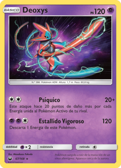 Carta de Deoxys