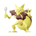 Imagen de Kadabra variocolor hembra en Pokémon: Let's Go, Pikachu! y Pokémon: Let's Go, Eevee!