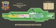 Mapa del GO Fest 2025 París.