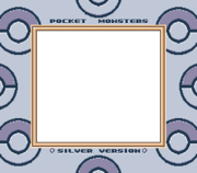 Marco de Pokémon Plata (versión japonesa)