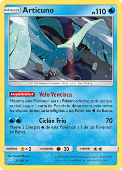 Carta de Articuno