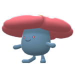Imagen de Vileplume hembra en Pokémon Diamante Brillante y Pokémon Perla Reluciente