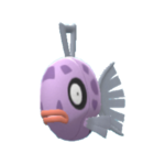 Imagen de Feebas variocolor en Pokémon Diamante Brillante y Pokémon Perla Reluciente