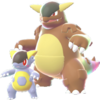 Imagen de Mega-Kangaskhan en Leyendas Pokémon: Z-A