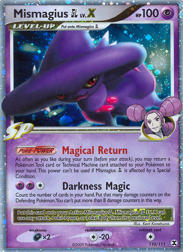 Mismagius GL LV.X (Rising Rivals TCG) - WikiDex, la enciclopedia Pokémon