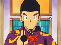 Árbitro Pokémon/Juez Pokémon de la Conferencia de Pokémon sumo/Competición de sumo Pokémon.