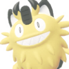 Icono de Meowth de Galar variocolor en Leyendas Pokémon: Z-A