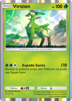 Carta de Virizion