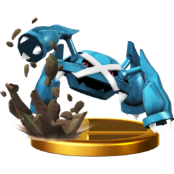 Trofeo de Metagross en SSB4 para Wii U.