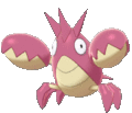 Imagen de Corphish en Pokémon Espada y Pokémon Escudo