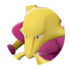 Icono de Alakazam hembra variocolor en Leyendas Pokémon: Arceus