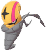 Imagen de Accelgor variocolor en Pokémon Espada y Pokémon Escudo