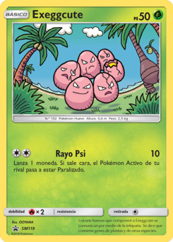 Carta de Exeggcute
