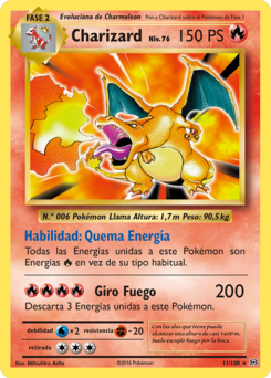 Carta de Charizard