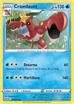 Carta de Crawdaunt