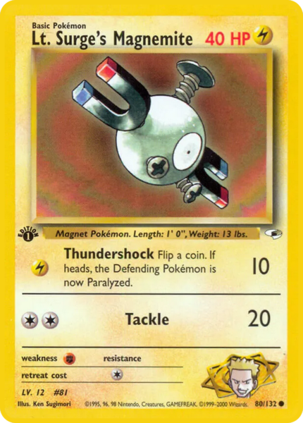Archivo:Lt. Surge's Magnemite (Gym Heroes 80 TCG).png