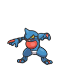 Icono de Toxicroak en Pokémon Escarlata y Púrpura