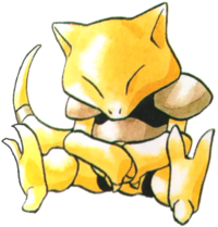 Abra en Pokémon Rojo y Verde.
