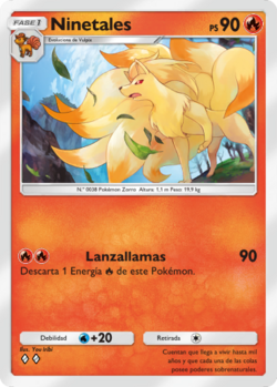 Carta de Ninetales