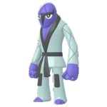 Imagen de Sawk variocolor en Leyendas Pokémon: Z-A