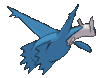 Imagen posterior de Latios en Pokémon X, Pokémon Y, Pokémon Rubí Omega, Pokémon Zafiro Alfa, Pokémon Sol, Pokémon Luna, Pokémon Ultrasol y Pokémon Ultraluna