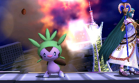Bomba germen en Super Smash Bros. para Nintendo 3DS.