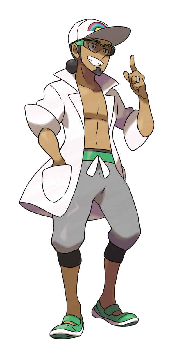 Profesor Kukui - WikiDex, la enciclopedia Pokémon
