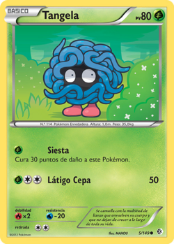 Carta de Tangela