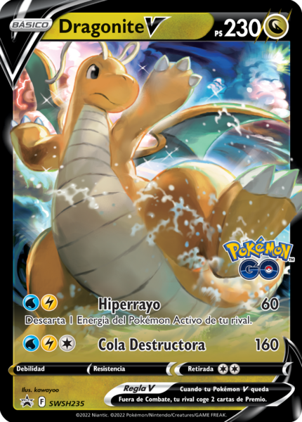 Pokémon TCG: GO Premier Deck Holder Collection - Dragonite VSTAR