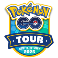 Logo de Tour de Pokémon GO: Teselia en Nueva Taipéi, Taiwán
