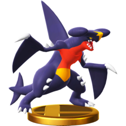 Trofeo de Garchomp en SSB4 para Wii U.