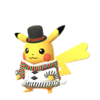 Pikachu con traje de Carnaval de invierno
