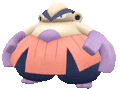 Imagen de Hariyama en Pokémon Escarlata y Pokémon Púrpura