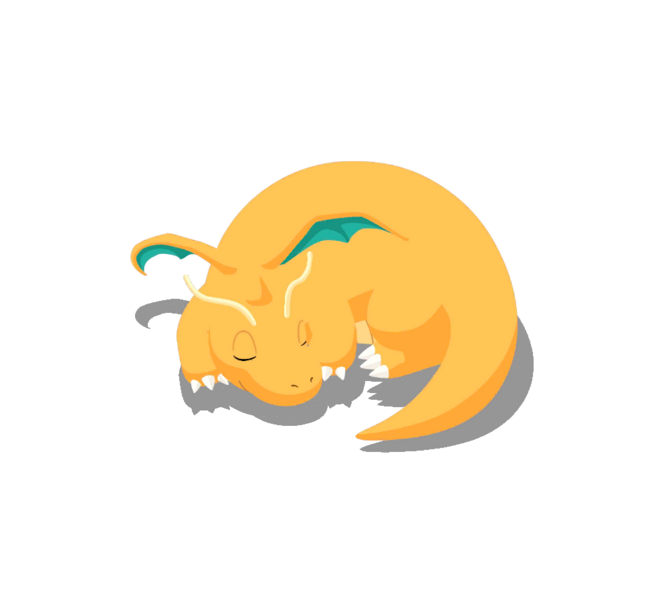 Archivo:Dragonite ovillo Sleep.png