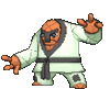 Imagen de Throh variocolor en Pokémon X, Pokémon Y, Pokémon Rubí Omega, Pokémon Zafiro Alfa, Pokémon Sol, Pokémon Luna, Pokémon Ultrasol y Pokémon Ultraluna