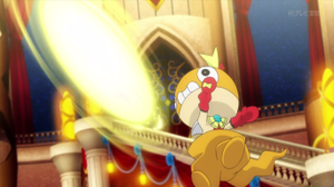 Scraggy de Connie/Concetta usando onda certera.