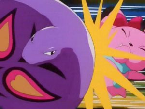 Arbok usando placaje.