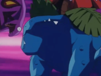 Venusaur usando placaje.