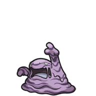 Icono de Muk en Pokémon Escarlata y Púrpura