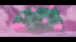 Células de Zygarde intentando contener el laqualio/laquium.