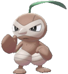 Imagen de Nuzleaf macho en Pokémon Espada y Pokémon Escudo