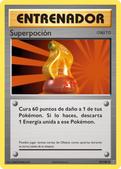 Carta Superpoción