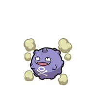 Icono de Koffing en Pokémon Diamante Brillante y Perla Reluciente