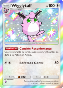 Versión de la carta en Guardianes Celestiales