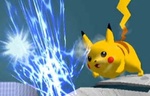 Pikachu usando Rayo en Super Smash Bros. Melee.