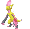 Imagen de Hakamo-o variocolor en Pokémon Espada y Pokémon Escudo