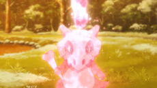 Cubone siendo capturado.