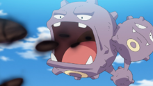 Weezing de un cazador usando bomba lodo.